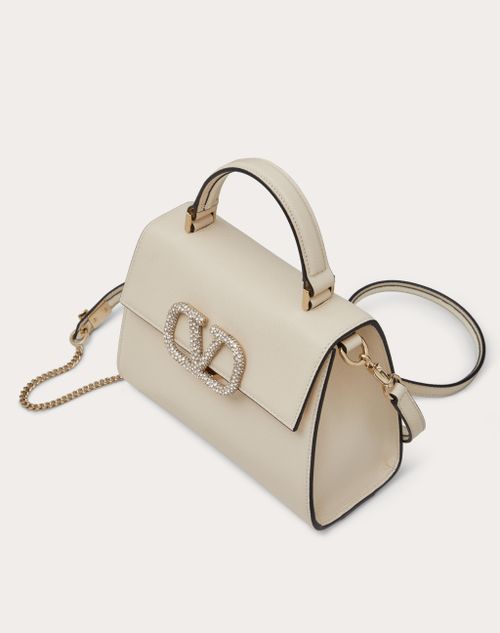 Valentino Vsling Small Leather Top-Handle Bag