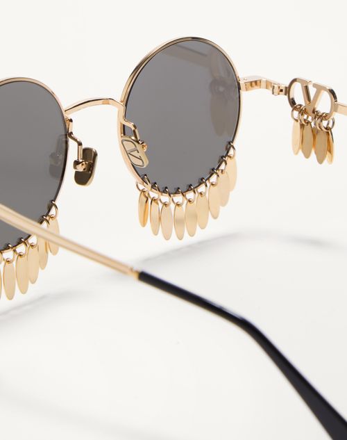 Valentino - MARCO METÁLICO REDONDO - Oro/plateado - Unisexo - Gafas De Sol
