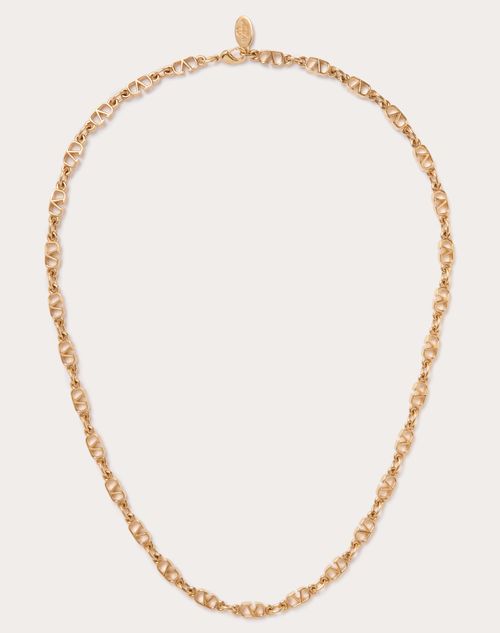 Valentino Garavani - Toile Iconographe Metal Necklace - Gold - Woman - Jewelry