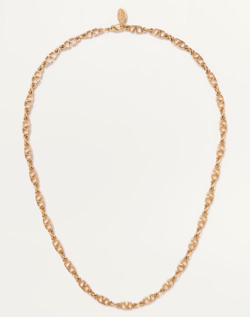 Valentino Garavani - Toile Iconographe Metal Necklace - Gold - Woman - Jewelry