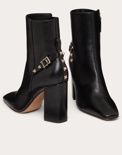 Bottines Rockstud En Nappa. Talon 90 mm pour Femme en Light