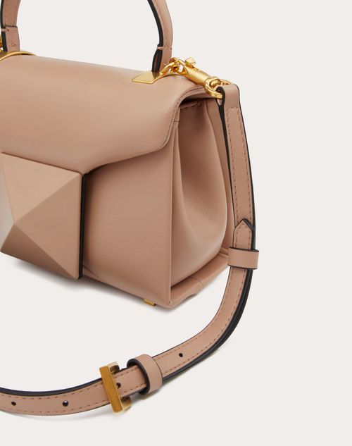 Valentino Mini Leather One Stud Top-Handle Bag