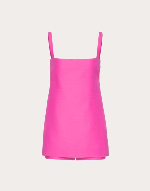 Valentino - Tuta In Crepe Couture - Pink Pp - Donna - Saldi Abbigliamento Donna