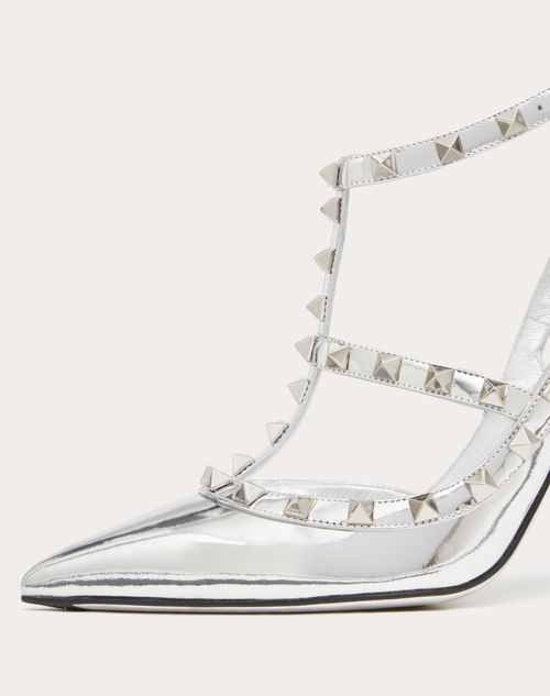 Silver hotsell valentino heels