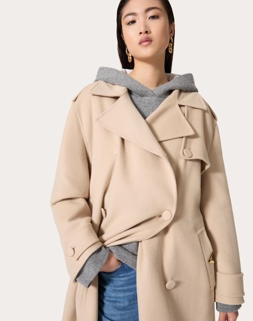 Double faced hot sale cashmere coat