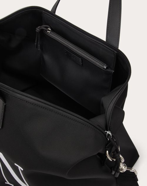 Luxury bag - Valentino black nylon bag for men