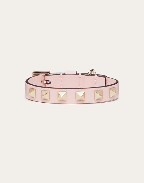 Valentino Garavani - Collare 12 Mm Valentino Garavani Rockstud Pet - Rose Quartz - Donna - Accessori Per Animali