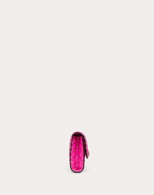 Valentino Garavani VLogo sequinned clutch bag - Pink