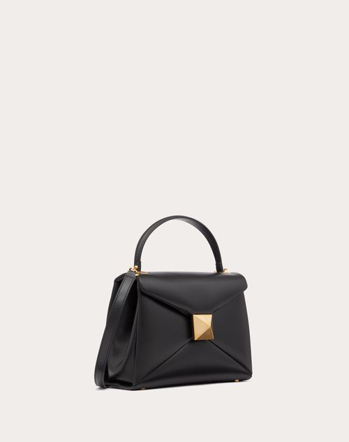 Valentino Garavani - Small One Stud Handbag In Nappa Leather - Black - Woman - Valentino Garavani One Stud