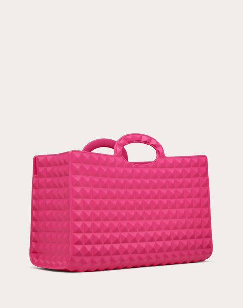 Valentino Garavani - Bolso De Compras Le Troisième De Goma - Pink Pp - Mujer - Bolsos Shopping