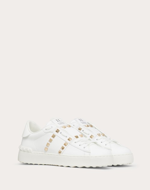 Untitled Open Sneaker for Woman in White | Valentino US
