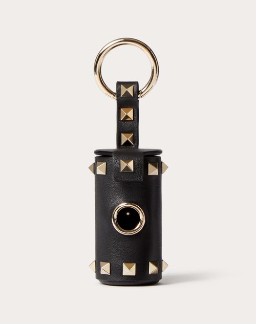 Valentino Garavani - Valentino Garavani Rockstud Pet Waste Bag Holder - Black - Woman - Pet Accessories