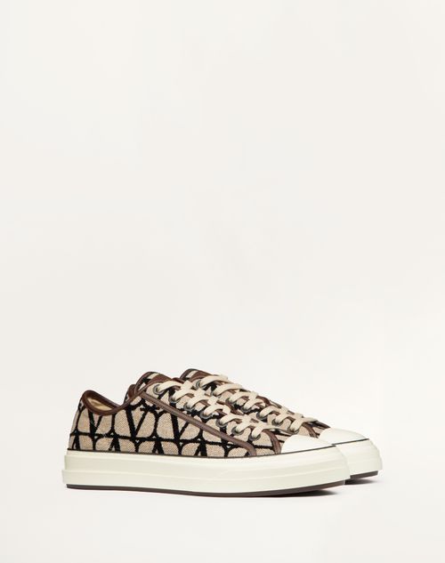Valentino Garavani - Toile Iconographe Totaloop Low-top Sneaker - Multicolour - Man - Man Shoes Sale