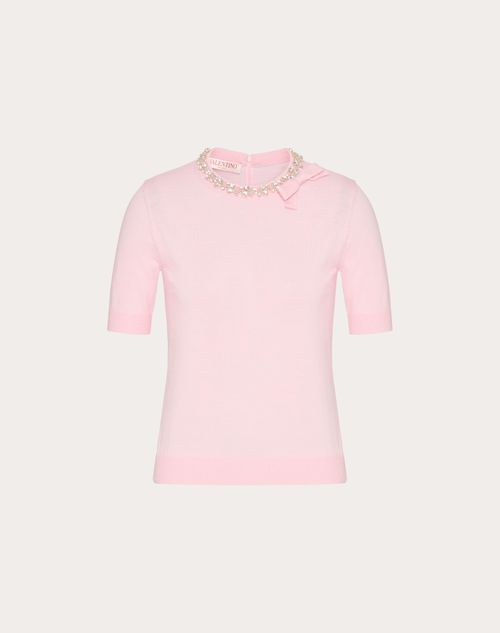 Valentino - Maglia In Lana Ricamata - Comfit - Donna - Maglieria