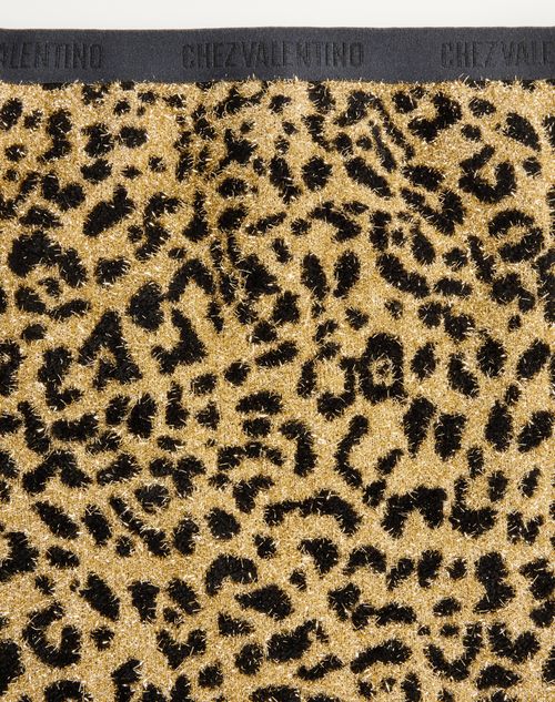 Valentino - Jacquard Animal Print Lurex Knit Short Skirt - Animal Print - Woman - Skirts