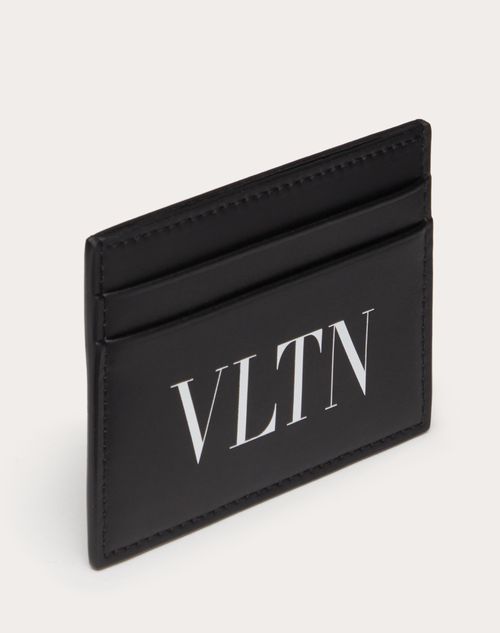 Vltn Cardholder for Man in Black | Valentino US