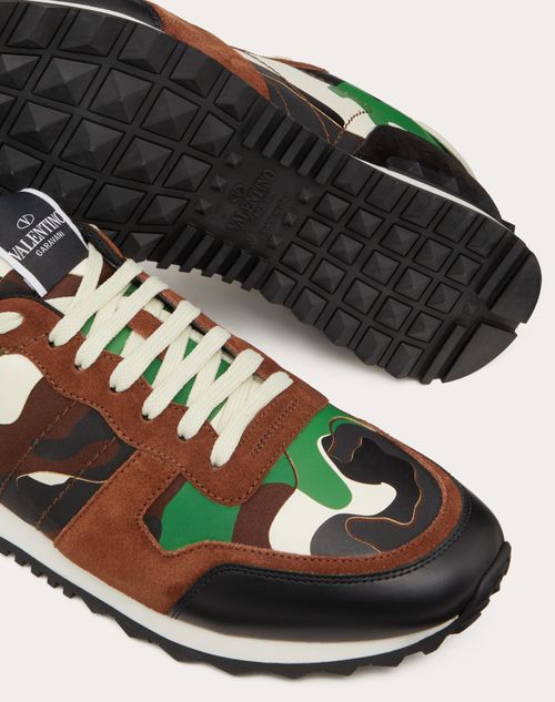 Camouflage sneakers valentino on sale