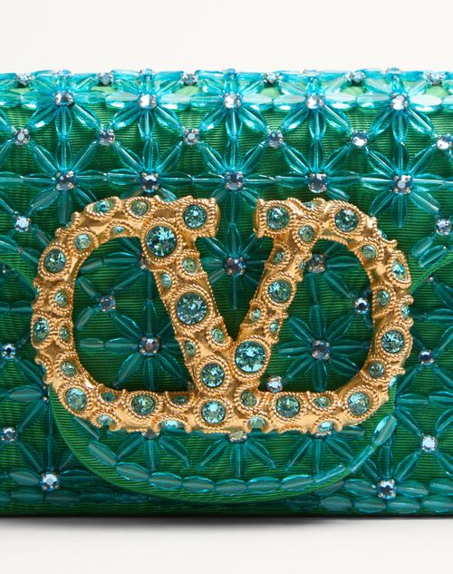 ヴァレンティノ ガラヴァーニ ロコ エンブロイダリー ジュエルロゴ  