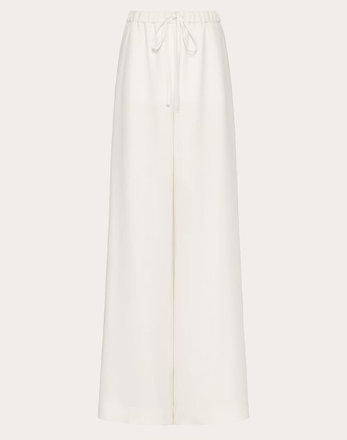 Valentino - Cady Couture Trousers - Ivory - Woman - Pants And Shorts