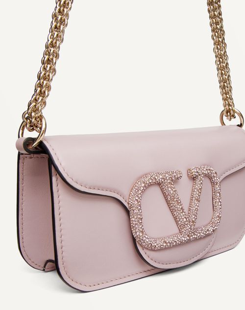 Valentino Garavani Locò Small Shoulder Bag With Jewel Logo Valentino Garavani Locò Small Shoulder Bag With Jewel Logo