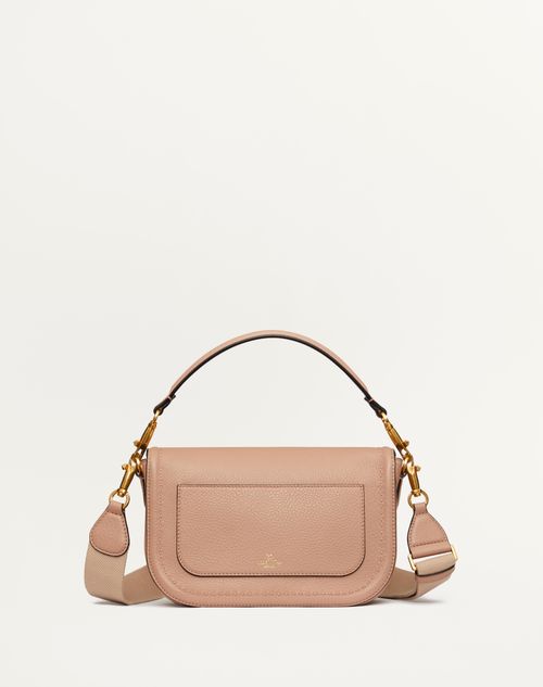 VALENTINO GARAVANI Calfskin Small Supervee Crossbody Bag Rose