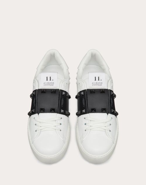 Valentino rockstud black sneakers sale