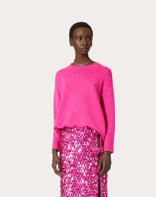 Cashmere jumper outlet pink