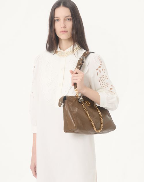 Valentino - エンブロイダリー ポプリン ショートドレス - ホワイト - ウィメンズ - ドレス