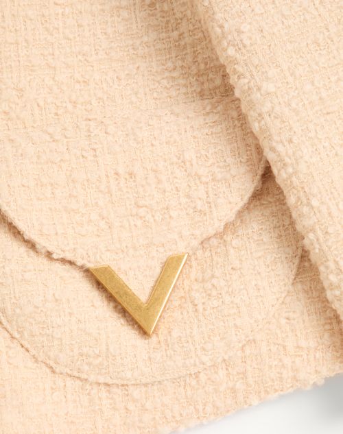 Valentino - Curly Wool Jacket - Birch - Woman - Jackets And Blazers