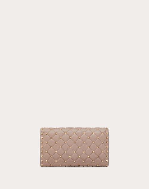 Valentino Garavani Rockstud Spike Leather Crossbody Clutch Bag