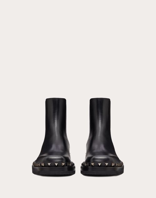 Valentino garavani rockstud outlet leather ankle boots