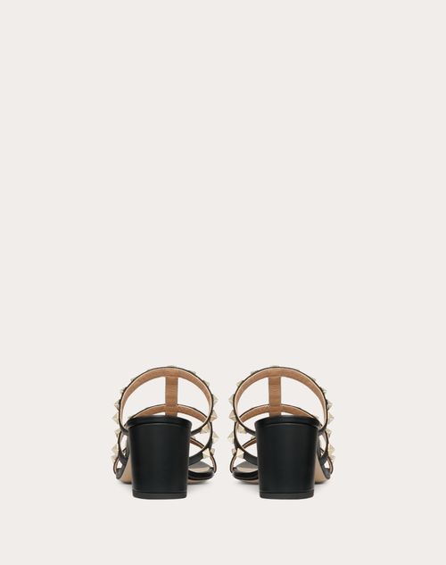 ロックスタッズ カーフスキン スライドサンダル 60mm for ロックスタッズ カーフスキン スライドサンダル 60mm for