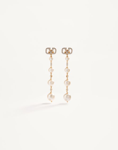 Vlogo-Signature-Metal-Earrings