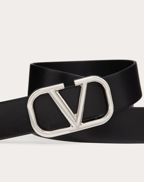 Valentino Garavani - Belt for Man - Black - 3Y2T0Q87WQG-0NO