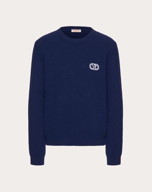 Valentino v best sale logo sweater