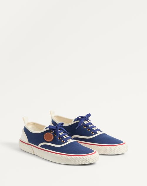  - Indigo/ivory/cuir