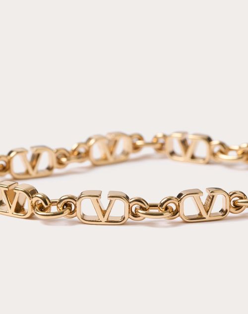 Valentino Garavani - Toile Iconographe Metal Bracelet - Gold - Woman - Jewellery