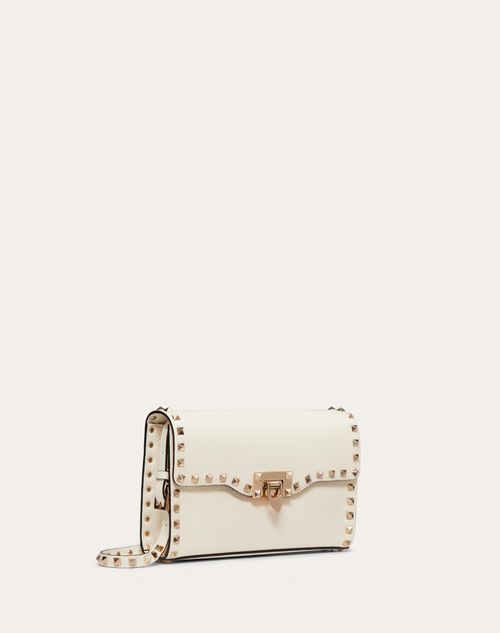 Valentino Garavani Rockstud Grainy Calfskin Crossbody Bag