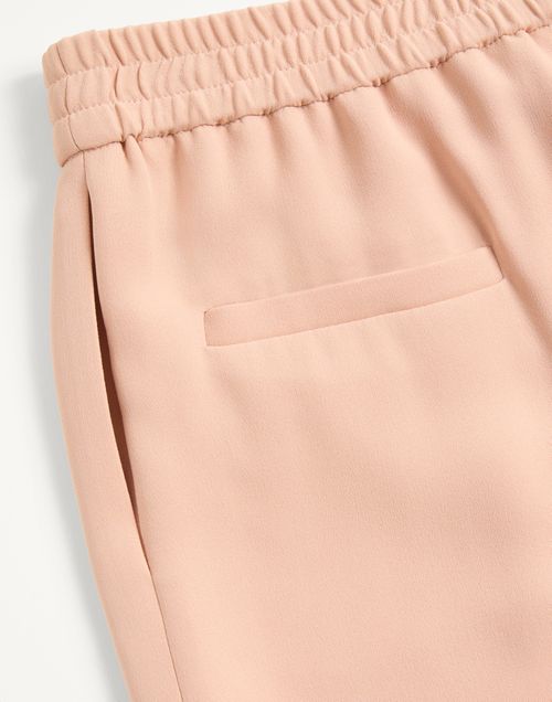 Valentino - Cady Couture Trousers - Salmon - Woman - Pants And Shorts