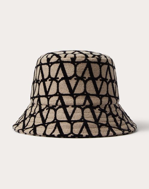 LV Leather Monogram Bucket Hat