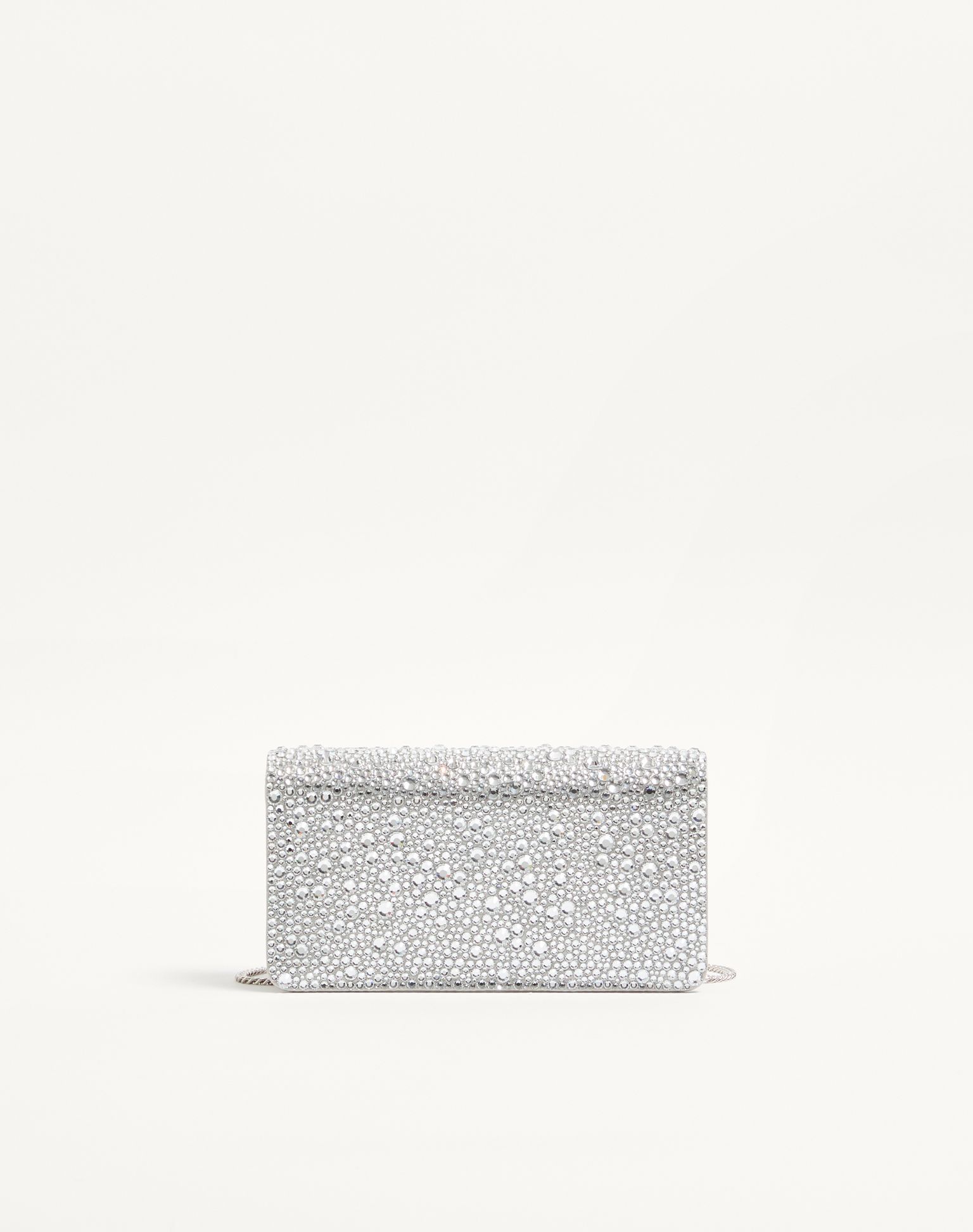 발렌티노 미니 브이로고 시그니처 스파클링 크로스보디 백 8W2P0AY5KWK_C9F