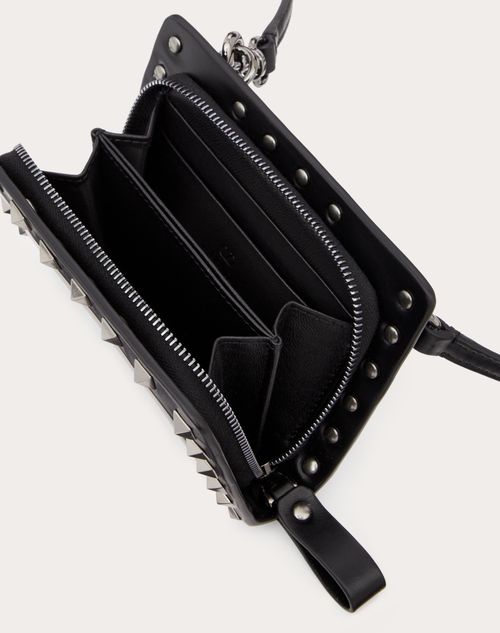 Valentino studded outlet wallet