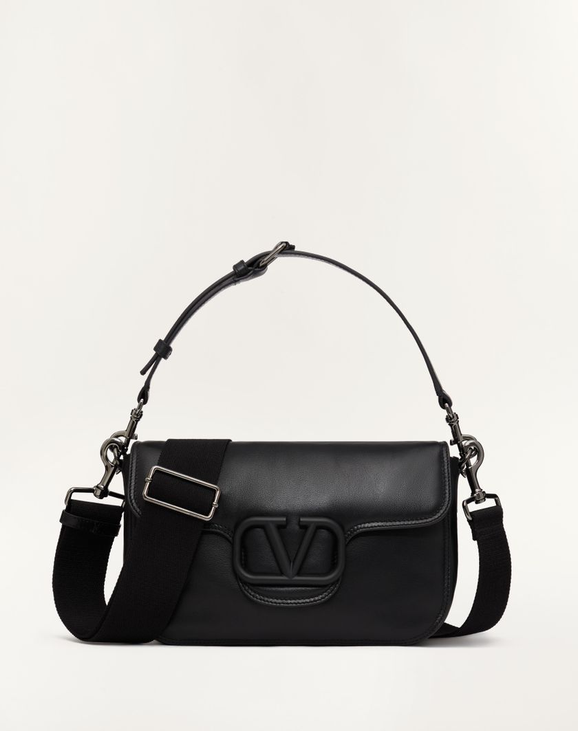 Valentino Handbags Borsa A Tracolla Valentino Garavani Noir In Nappa per Uomo in Nero | Valentino IT