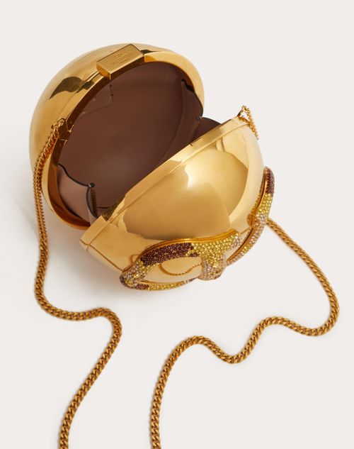 Gold sale ball clutch