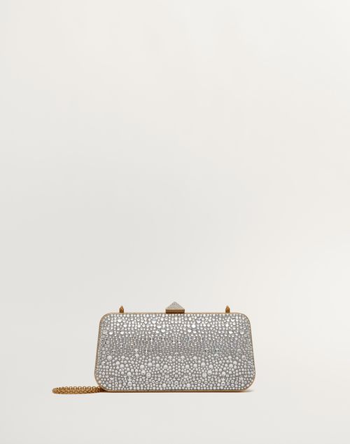 Valentino Garavani - Carry Secrets Strass-minaudière - Crystal - Frau - Partyoutfits