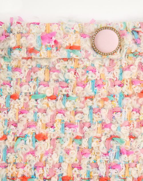 Valentino - Candy Tweed Skirt - Multicolour - Woman - Skirts