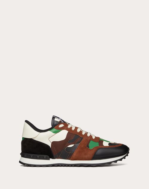 新品 Valentino ROCKRUNNER カモフラージュ スニーカー