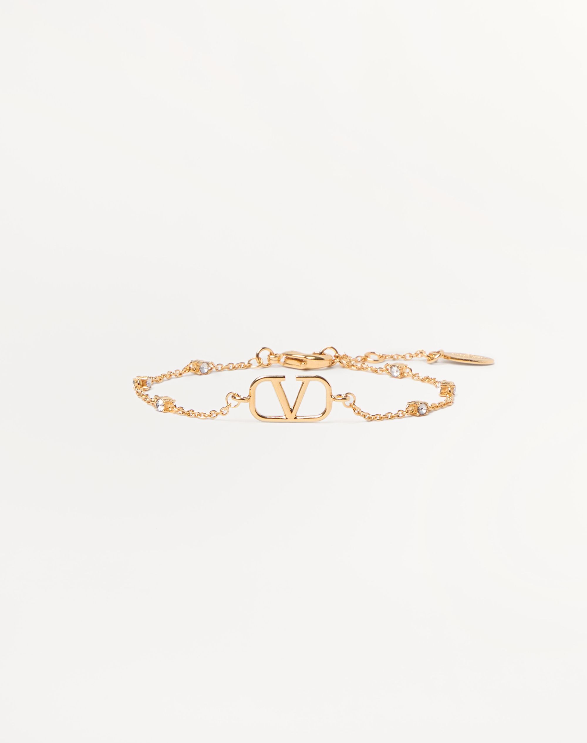 Vlogo Signature Metal And Swarovski® Crystal Bracelet for Vlogo Signature Metal And Swarovski® Crystal Bracelet for