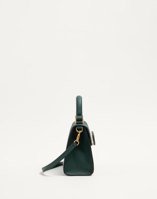 Small Vsling Grainy Calfskin Handbag for Woman in Black Small Vsling Grainy Calfskin Handbag for Woman in Black