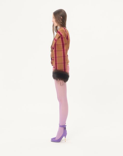 Valentino - Satin Cady Mini Skirt - Vintage Rose - Woman - Skirts